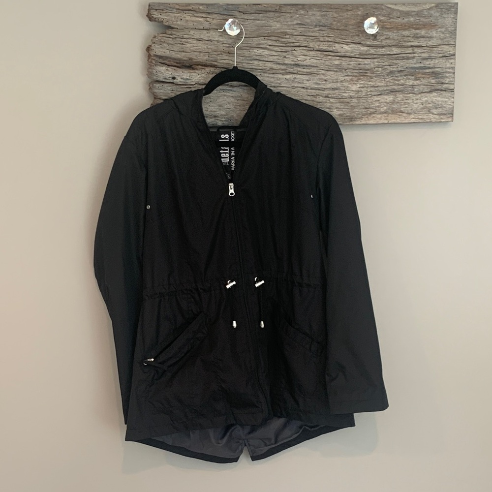 Stylish Black Utility Jacket for Women